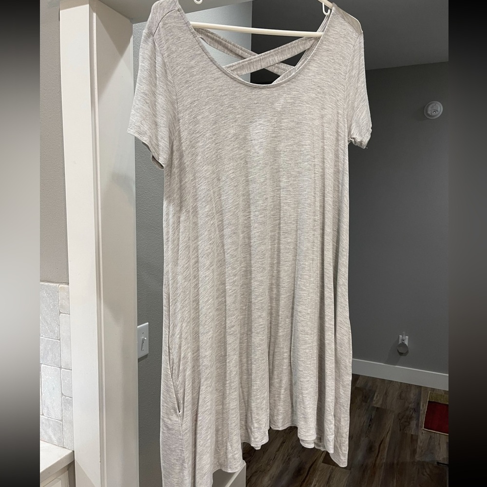 Rags&Couture Gray Maternity dress, like new, Medium